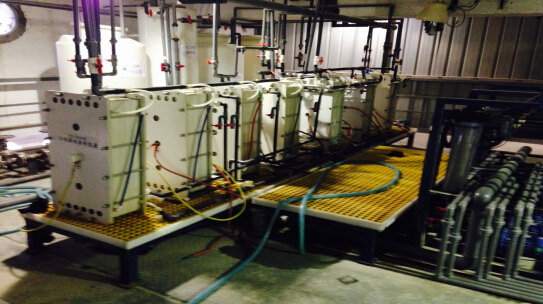 雙極膜法制備無機酸堿中試生產